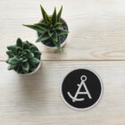 embroidered patches black front 621bd5951ba84