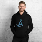 unisex heavy blend hoodie black front 623653b91f41b