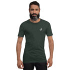 unisex staple t shirt heather forest front 62365eaebaa6d