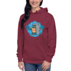 unisex premium hoodie maroon front 635bd8216b093