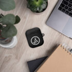all over print case for airpods white airpods gen1 front 64724bad388d4