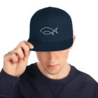 classic snapback dark navy front 64708517804a4