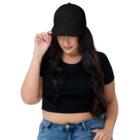 retro trucker hat black front 6471f2c7a8440