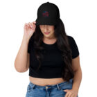 retro trucker hat black front 64723e3958b41