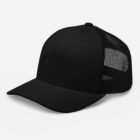 retro trucker hat black left front 6471f2c7a84c4