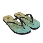 sublimation flip flops white front right 6473152716ac9