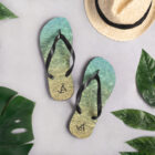 sublimation flip flops white lifestyle 2 64731527168b9