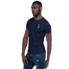 unisex basic softstyle t shirt navy left front 646d0970a959e